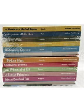 2004 Lot Of 12 Treasury Of Illustrated Classics HC Books Sealed Young Readers